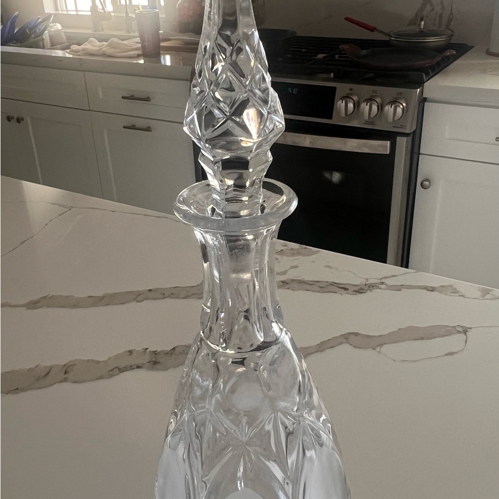 Elegant Crystal Decanter
